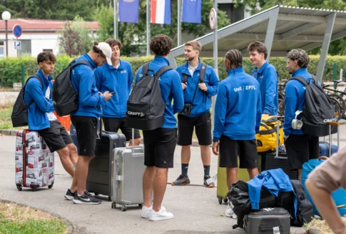 Participants begin arriving in Zagreb for the European Universities Futsal Championship 2025